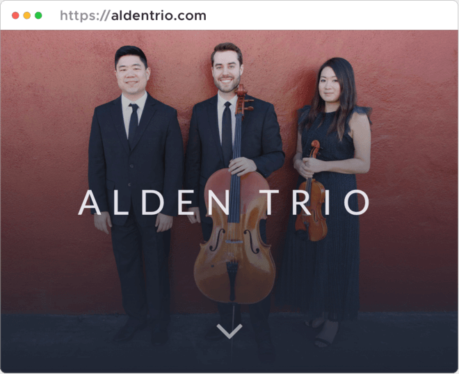 Screenshot of Alden Trio
